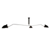 Lampa wisząca Davis trójramienna industrialna w kolorze czarnym 3xE27 Italux MDE610-3