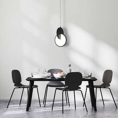 Lampa wisząca Circlo czarna LED CCT Light Prestige LP-1311/1P BK