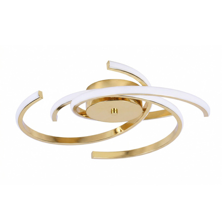 Plafon Spider 51 cm złoty LED CCT Light Prestige LP-1255/1C 51 GD