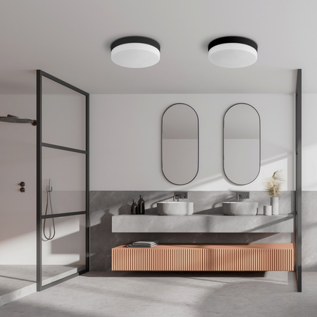 Lampa sufitowa PORI BLACK IP44 TK Lighting 862