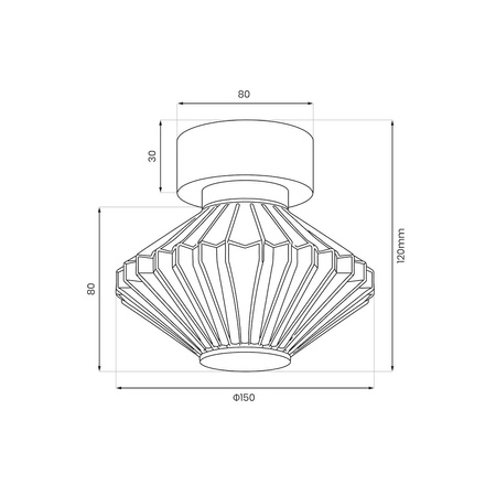 Lampa sufitowa / kinkiet Padre 6W LED Milagro ML2794