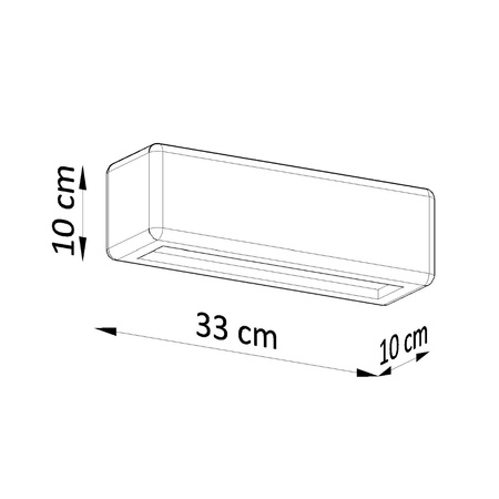 Kinkiet SUBANI ceramiczny biały Sollux Lighting SL.0840