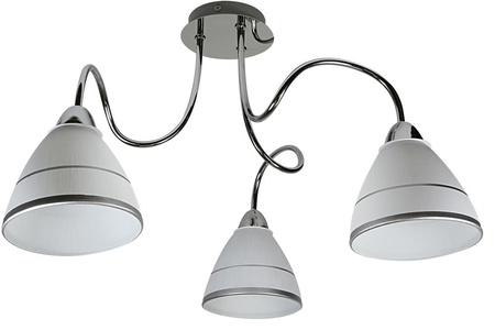 ELF LAMPA SUFITOWA 3X40W E14 CHROM Candellux 33-72580