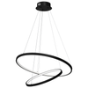 Lampa wisząca HOOP BLACK 51W LED Milagro ML1542