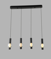 Lampa wisząca czwórka prosta RONDA Aviano Lighting 7224-0410