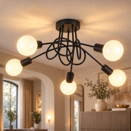 Lampa sufitowa TURBINO 5xE27 Milagro ML2475