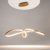 Lampa wisząca CURVE GOLD LED Maytoni MOD156PL-L52G4K