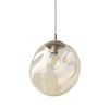 Lampa wisząca szklana zniekształcona kula 35cm LAVA L SABIA 1xE27 Tk Lighting 11325