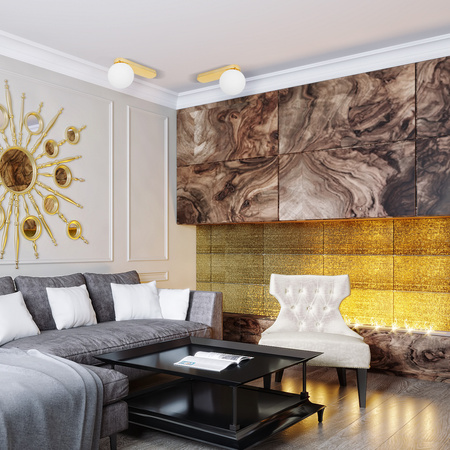 Lampa sufitowa BIANCA GOLD TK Lighting 4698