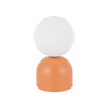 Lampka nocna w kolorze pomarańczowym wysokość 21cm MIKI SALMON 1XG9 Tk Lighting 11388