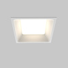 Kwadratowa oprawa wpuszczana 11x11cm LED IP44 do łazienki Okno DL056-12W3-4-6K-W Maytoni