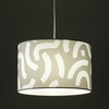 Lampa wisząca abażur wzór 38cm AFRICANA 1xE27 Tk Lighting 10904
