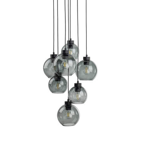 CUBUS GRAPHITE LAMPA WISZĄCA 7 KOŁO TK Lighting 10207
