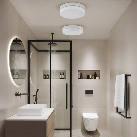 Lampa sufitowa PORI WHITE IP44 TK Lighting 864