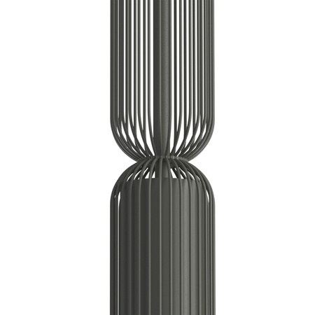 Lampa wisząca druciana tuba jedwabisty grafit 1xGU10 SINGLES B Nowodvorski 12201