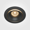 Oczko czarne podtynkowe LED 3000K Yin DL031-L12W3K-D-B Maytoni
