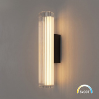 Kinkiet Trivia Black 6W akrylowa tuba LED CCT IP44 Milagro ML2722