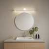 Biały kinkiet łazienkowy nad lustro Artist 9W Led 60cm 4000K IP44 Milagro ML2046