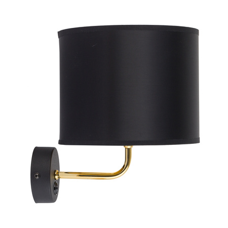 VEGA BLACK/GOLD KINKIET 1 TK Lighting 4663