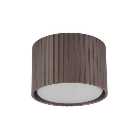Oprawa natynkowa o średnicy 8,5cm w odcieniu brązu FERRO BROWN DOWNLIGHT+ GX53 Tk Lighting 11656