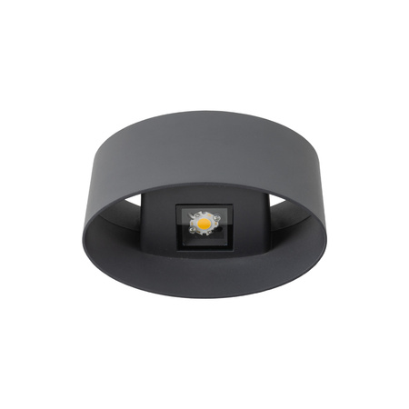 Kinkiet ogrodowy szary światło góra-dół VERTO GRAY IP54 Tk Lighting 18087