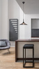 LAMPA WISZACA KIRUNA M 1 CZARNY 110x36x36 Candellux 50101204