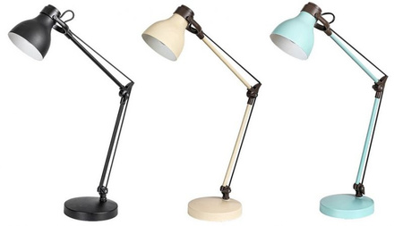 Lampka stołowa CARTER Rabalux 6408 / 6409 / 6410 - kolor do wyboru