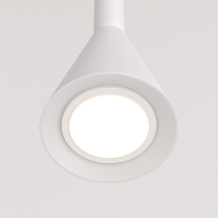 Lampa wisząca biała podłużna Arrow 1xGU10 Maytoni P064PL-01W