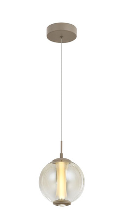 Lampa wisząca jedynka Orleans kaszmirowa Aviano Lighting 6041-113