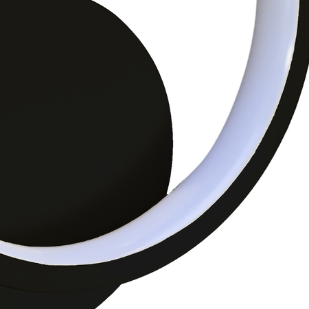 Kinkiet HOOP BLACK 7W LED Milagro ML1540