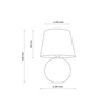 SANTANA MINT LAMPKA NOCNA 1 TK Lighting 5903