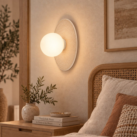 Lampa sufitowa / kinkiet Carter 1xE14 Biały Milagro MLP0224