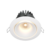 Oczko LED wpuszczane o średnicy 9,8cm 3000K Yin DL031-L12W3K-D-W Maytoni