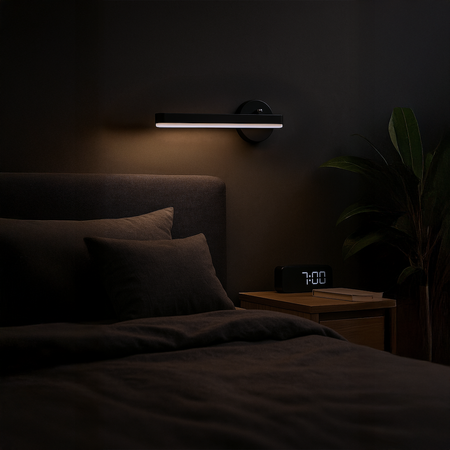 Kinkiet SYDNEY 6W LED BLACK lewy Milagro ML6346
