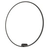 Kinkiet czarna obręcz o średnicy 90cm Ringa L 1xLED WL0116-L-BK Yaskr