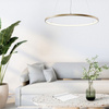 Lampa wisząca BRENO 60cm LED GOLD Zuma Line 2023201-GD60 zmiana barwy światła