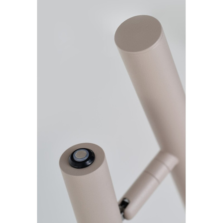 Beżowa prosta lampka stołowa kierunkowa LED 3000K TROST TABLE BEIGE Azzardo AZ6802