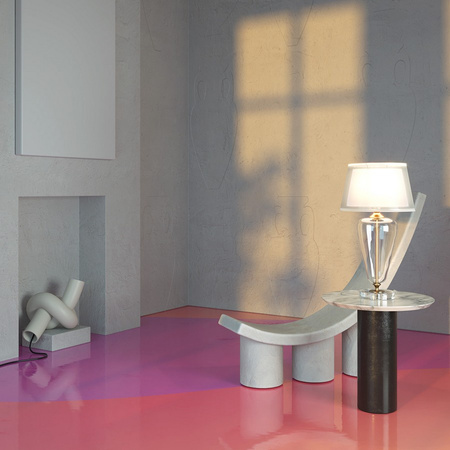 Lampa stołowa VERRE Maytoni Z005TL-01BS