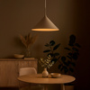 Lampa wisząca stożek na żarówkę GX53 CAPITAL KASZMIR Ø46cm Milagro MLP2470