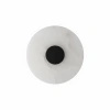 Kinkiet okrągły z marmuru Dalinia 1xLED czarny WL0114-BK Yaskr
