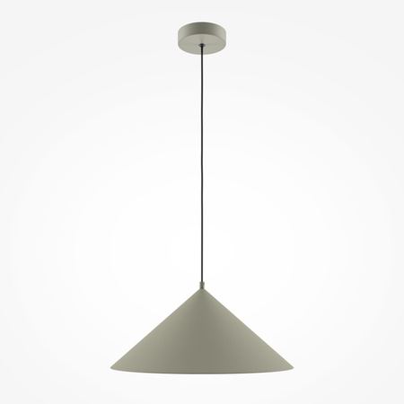 Lampa wiszący metalowy stożek KHAKI 1xE27 Basic colors MOD167PL-01BG Maytoni