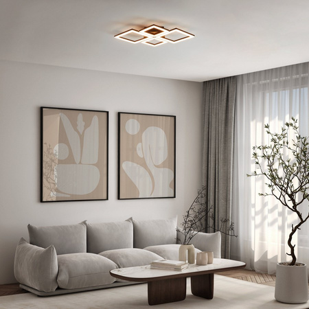 Lampa sufitowa PARANDAY-Z LED Eglo 900318 sterowana pilotem funkcja smart