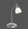 Lampka stołowa z wyginanym ramieniem STALOWY 1xG9 PINO Paul Neuhaus 4001-55
