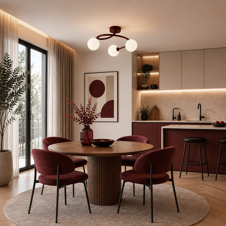 Lampa sufitowa potrójna ILSA BURGUND 3XG9 Tk Lighting 11851