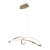 Lampa wisząca CURVE GOLD LED Maytoni MOD156PL-L52G4K