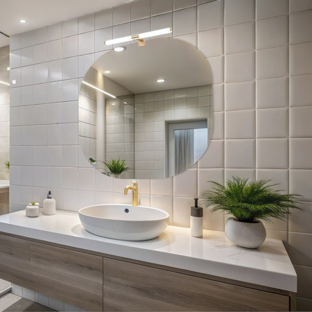 Kinkiet łazienkowy APA gold 6W LED Milagro ML2253