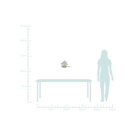 House lampa kinkiet 4w led 4000k kp iq kids miętowy Candellux 21-84866