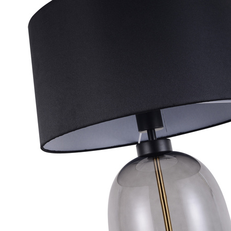 Lampa stołowa Amur dymna 1xE27 Light Prestige LP-919/1T smoked