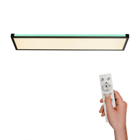 Lampa sufitowa plafon MARIO LED RGB 100cmx25cm Leuchten Direkt 11622-18 sterowany pilotem kolory 