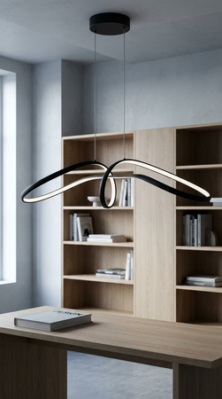 Lampa wisząca LED o finezyjnym kształcie SNOW Kaja Lighting K-8234